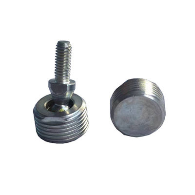 Genel uygulamalar ve kablo montajları için Metal Swivel Base Stud Mount Leveling Foot