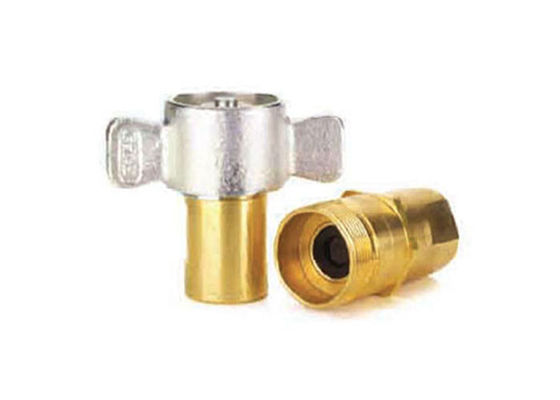207 Bar Thread To Connect Valved Brass Quick Coupler (Valflı Bakır Hızlı Kablo)