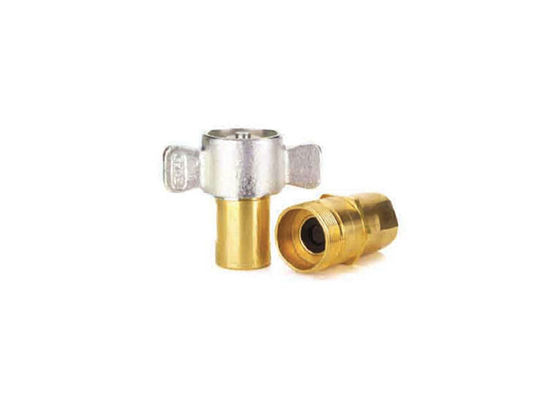 207 Bar Thread To Connect Valved Brass Quick Coupler (Valflı Bakır Hızlı Kablo)