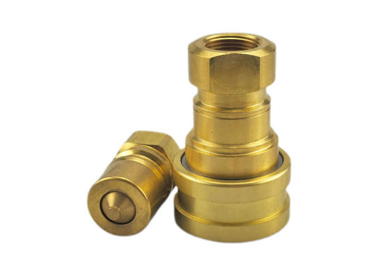 0.25 inç IATF16949 Erkek Bakır Hızlı Bağlantı Fittings