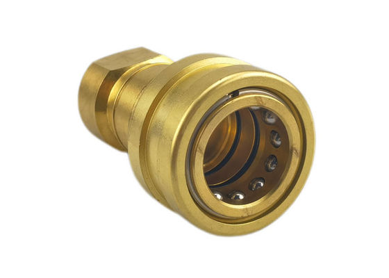 0.25 inç IATF16949 Erkek Bakır Hızlı Bağlantı Fittings