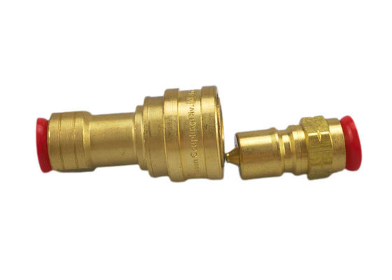 CNC İşleme 3/8 Inç Bakır Erkek Hızlı Bağlantı