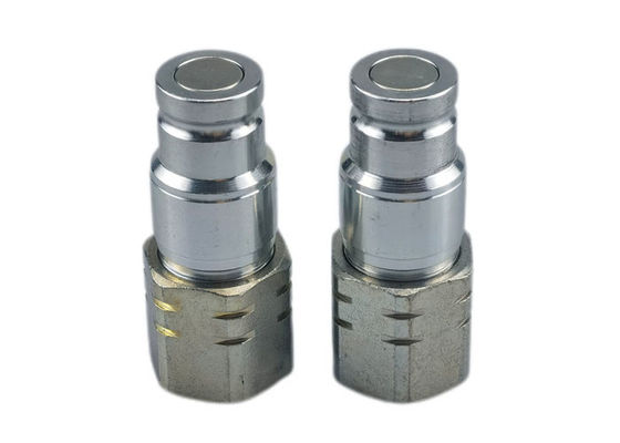 ISO 16028 Karbon Çelik Düz Yüzlü Hidrolik hortum Fittings