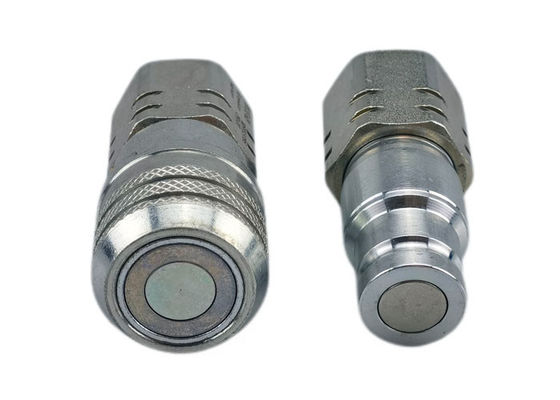 ISO 16028 Karbon Çelik Düz Yüzlü Hidrolik hortum Fittings