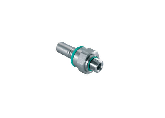 Viton Demiryolu Endüstrisi BSPP 0.25'' Flat Face Coupler, Paslanmaz Çelik Koplama
