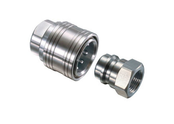 BSPP 1/8" paslanmaz çelik hızlı bağlantı armatürleri