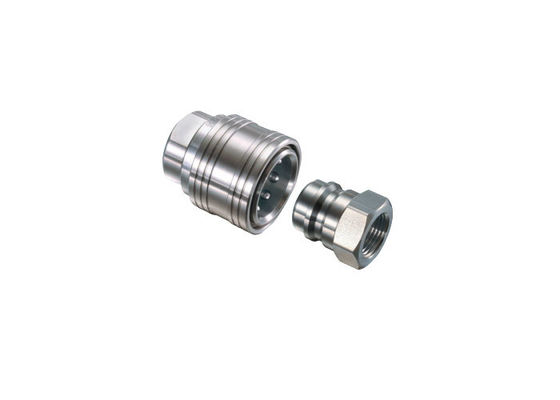 BSPP 1/8" paslanmaz çelik hızlı bağlantı armatürleri