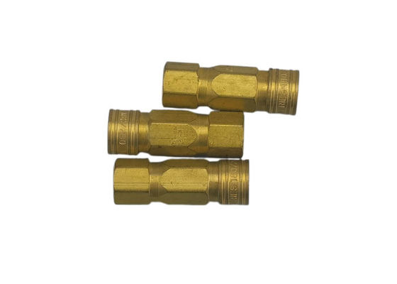 14 Bar Brass Bahçe hortumu hızlı bağlantı, tek yönlü kapalı bağlantı