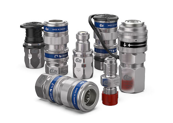 AISI 316 Paslanmaz çelik hidrolik hortum bağlamaları 150MPa 6.0L/Min