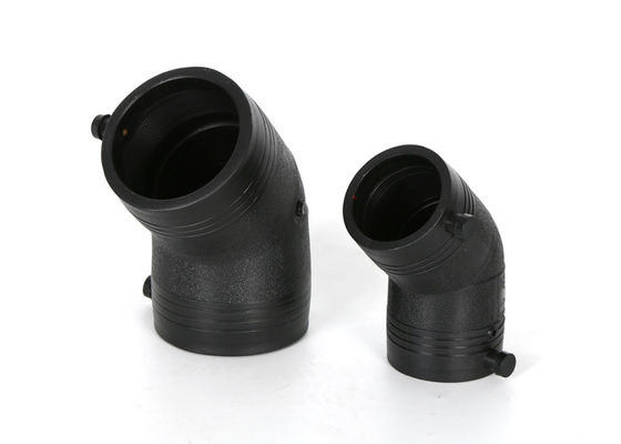 PE HDPE Elektrofüzyon 45 Derece Kablo Adaptörü