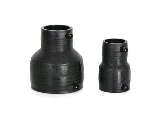 PE100 HDPE Elektrofuzyon Kaynak Bileşenleri Kısaltma Koplama 200 X 110mm