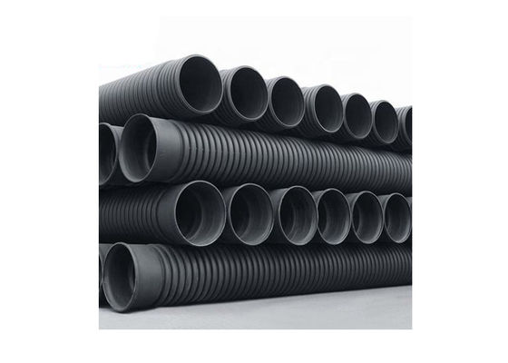 SN8 gömülü drenaj borusu çift duvarlı polietilen HDPE kanalizasyon borusu