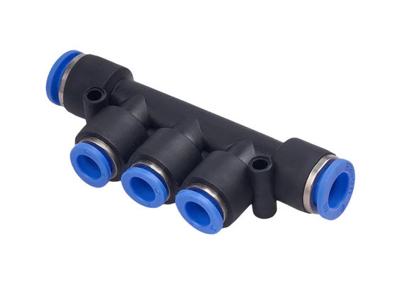 Doğrudan Kadın Pnömatik İniş Fittings Reducing Tube Connector 16mm