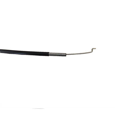 Siyah yuvarlak sapı ile kablo montajı 940MM Uzunluk 76MM Seyahat SS316 Tel ip Siyah boru
