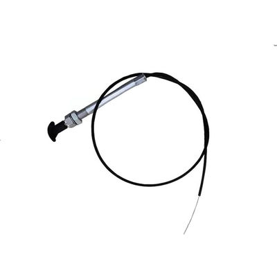 Uzaktan kumanda sistemleri için bir Twist Lock T-Handle ile siyah kontrol kablosu montajı