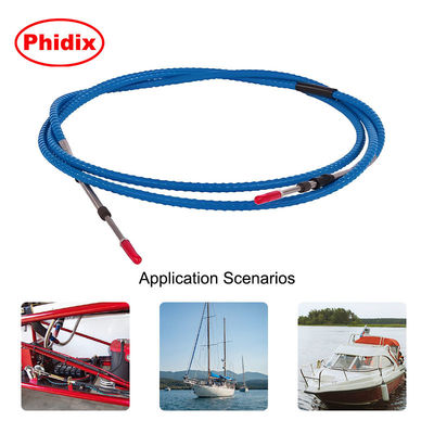 Havacılık sınıfı PTFE kaplı kontrol kabloları. 4 inç bükme yarıçapı, -65 ° F'den +350 ° F'ye, B2B çözümleri.