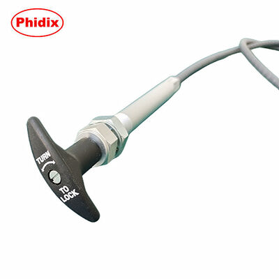 Çevirmeli Kilit Kolu İtme Çekme Kontrol Kablosu — Ağır Hizmet Mekanik Kontrol Çözümü