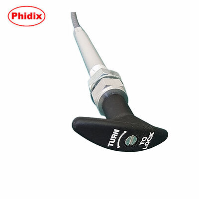 Çevirmeli Kilit Kolu İtme Çekme Kontrol Kablosu — Ağır Hizmet Mekanik Kontrol Çözümü