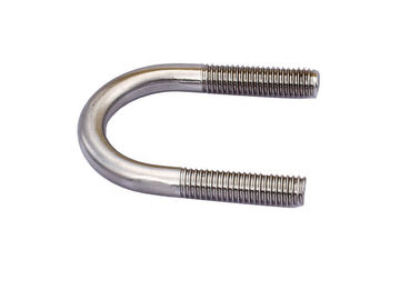 IATF16949 Onay Paslanmaz Çelik Çubuk Sonları U Bolt Clamp Pipe Özel Boyutlar