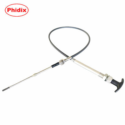 Twist Lock Push Pull Kontrol Kablosu, aşırı sıcaklığa direnç için hassas kilitleme ve iki yönlü itme-çekme doğrusal kontrolü ile