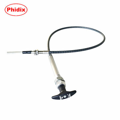 Twist Lock Push Pull Kontrol Kablosu, aşırı sıcaklığa direnç için hassas kilitleme ve iki yönlü itme-çekme doğrusal kontrolü ile