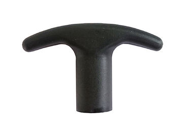 Siyah Kilitlenmeyen Kontrol Kablo Fittings / Esnek İtme Çekme Kontrol Kabloları Baş