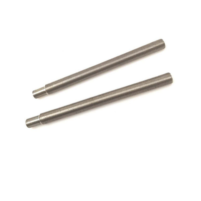 M12x1 çelik ipli boru 155mm uzunlukta çinko kaplama galvanizli